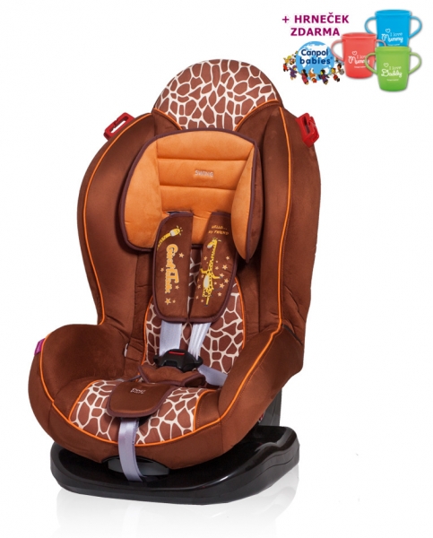 Autosedačka Coto Baby Swing 2016,  9-25kg Safari - Žirafa 