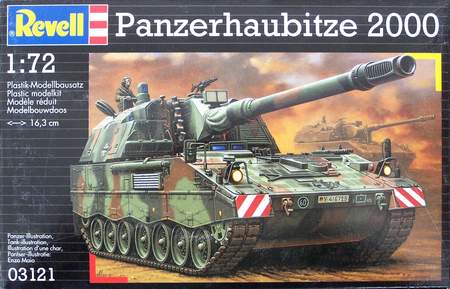Slepovací model Revell 1:72  Panzerhaubitze 2000 *