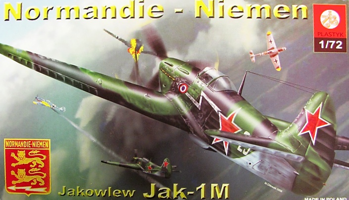 Slepovací model Plastyk 1:72 Normandie - Niemen Yak 1 *