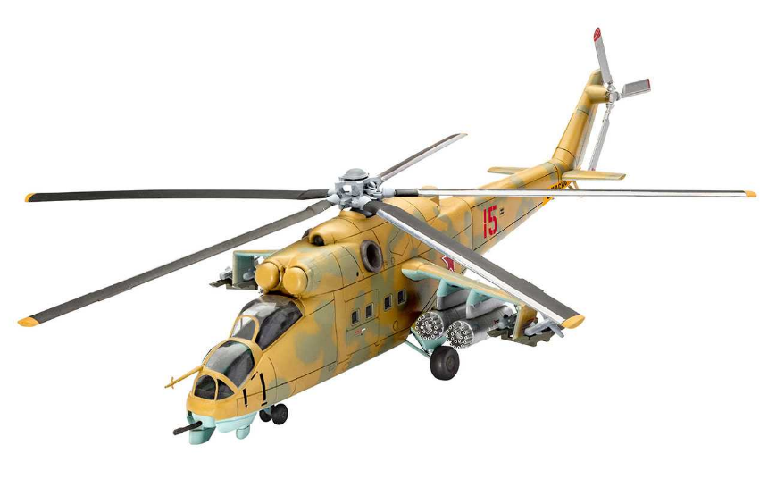 Slepovací model Revell 1:100 Mil Mi-24D Hind *