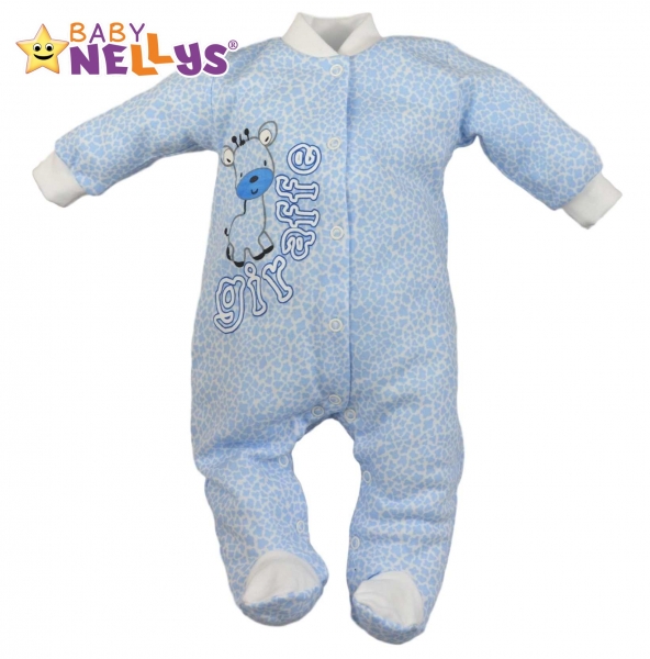Overálek Giraffe Baby Nellys ® - modrý
