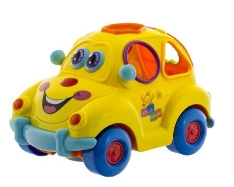 Autíčko Intelligent Fruit Car - žluté

