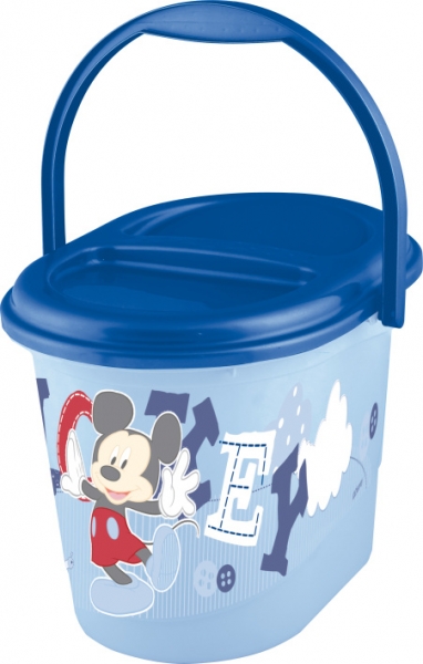 Keeeper Kbelík na plenky Mickey Mouse - modrý