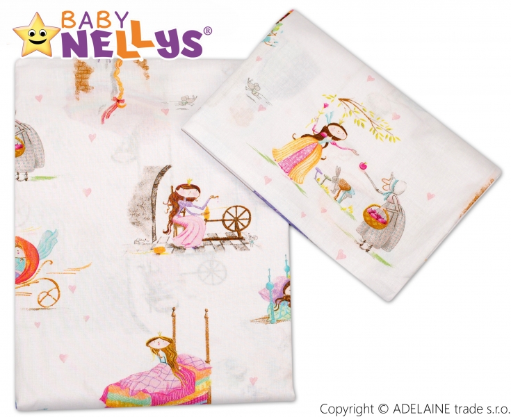 Bavlněné povlečení Baby Nellys ®- Princezna