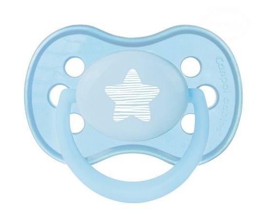 Dudlík Canpol Babies - Pastel 0-6m - modrý