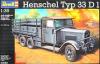 Slepovací model Revell 1:35 Vojenský nákladní vůz Henschel Typ 33 D1 *