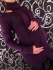 Těhotenský svetřík Lízátko - fialová
