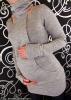 Těhotenský svetřík Lízátko - šedá