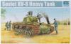 Slepovací model Trumpeter 1:35 Soviet KV-8 Heavy Tank *