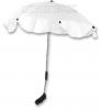 Slunečník, deštník univerzální do kočárku - bílý