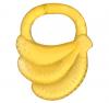 Kousátko gelové Baby Ono Banán - Žluté