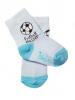 Bavlněné ponožky Baby Ono 6-12m - modré míč