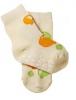 Protiskluzové bavlněné ponožky Baby Ono 6-12m - ecru balónky