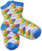 Bavlněné  froté ponožky 12m+ - kárko barevné