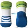 Bavlněné ponožky Baby Ono 6m+ - Botička zelený lem
