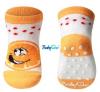 Bavlněné protiskluzové ponožky Baby Ono 0m+ - Pomeranč