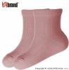 BRAND  Kojenecké ponožky Organic Cotton - SV. RŮŽOVÉ
