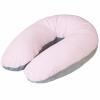 Kojící polštář - relaxační poduška Cebuška VELUR - růžový/šedý