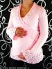 Těhotenský svetřík - Maminka I. - sv. růžová
