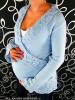 Těhotenský svetřík - Maminka I. - sv. modrá