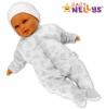 Overálek  Baby Nellys ® - Medvídek Baby - šedý