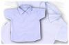 Dětská chlapecká košile krátký rukáv - modrá