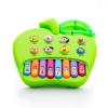 Edukační hračka hrající jablko - zelené
