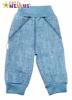Bavlněné kalhoty Baby Nellys ® - jeans - modré